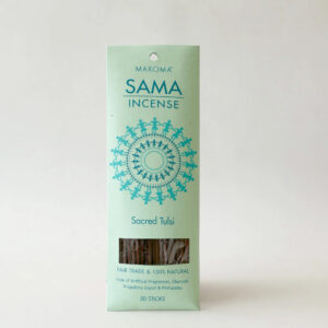 Prana Essentials Sama Sacred Tulsi Incense Sticks 8 Inch Pack Of 50