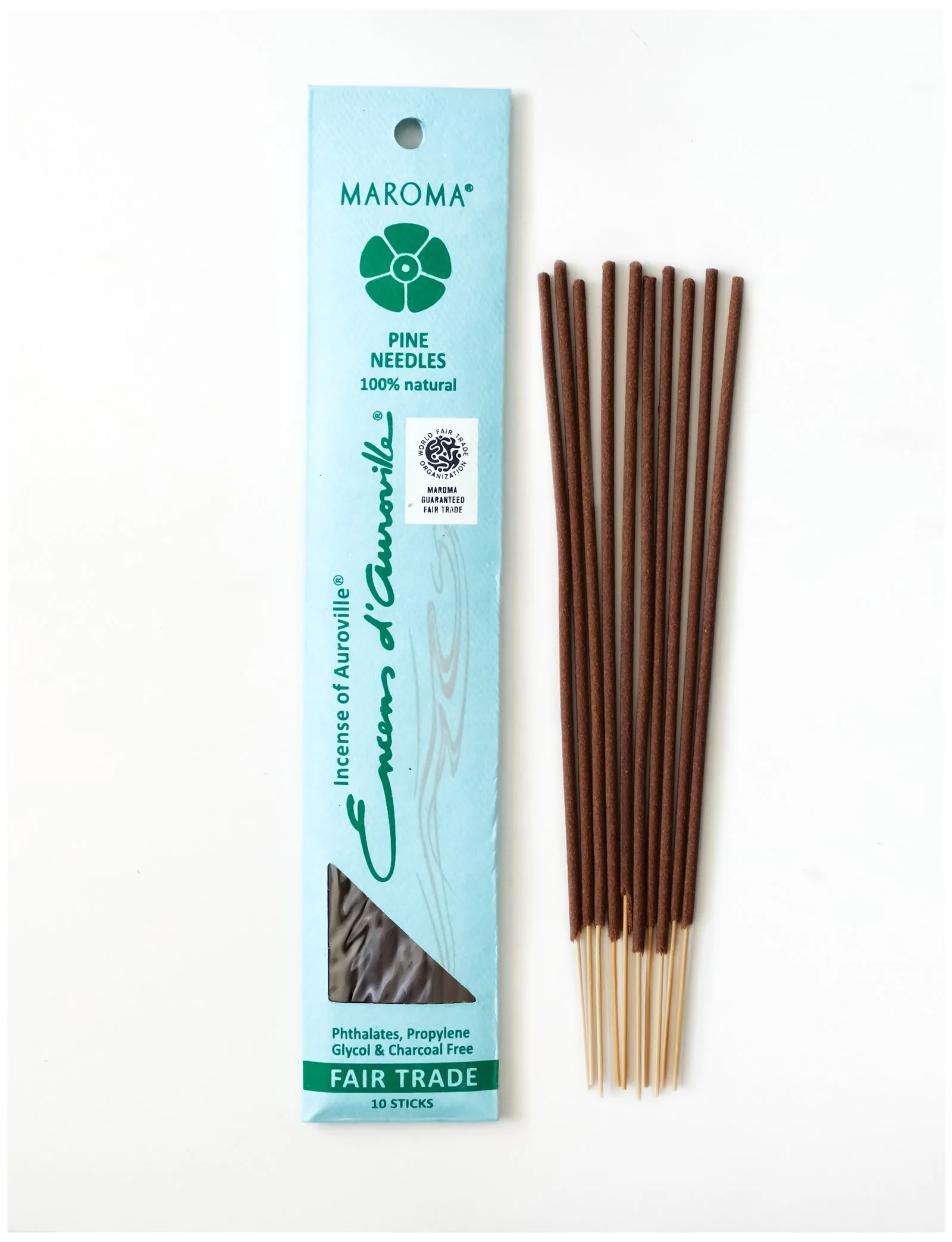 Pine Needles Hanging Incense Sticks – 8 Inch, Pack of 10