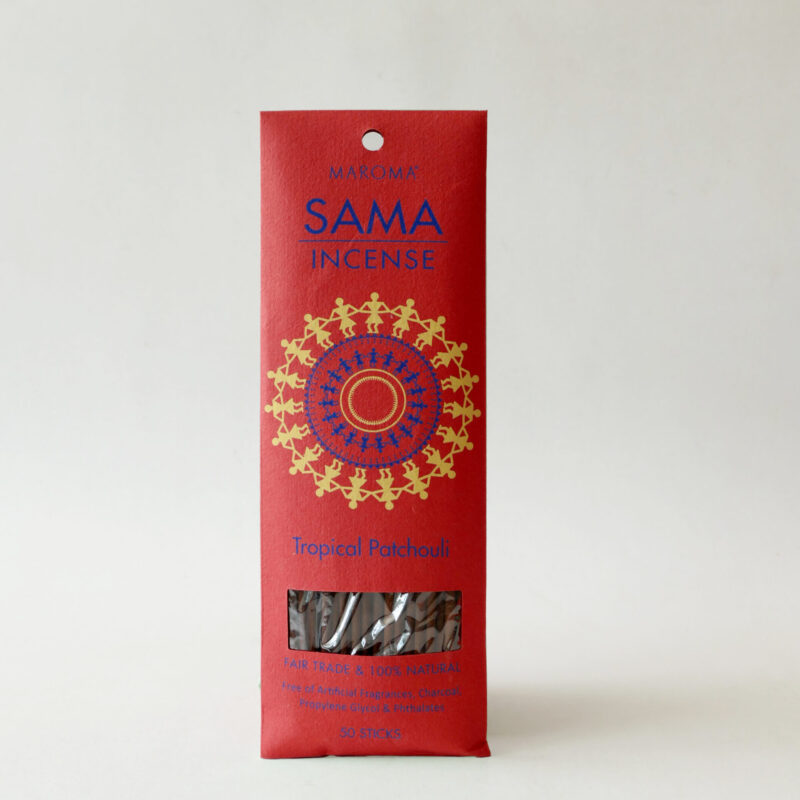 Sama Tropical patchouli Incense Sticks – 8 Inch, Pack of 50