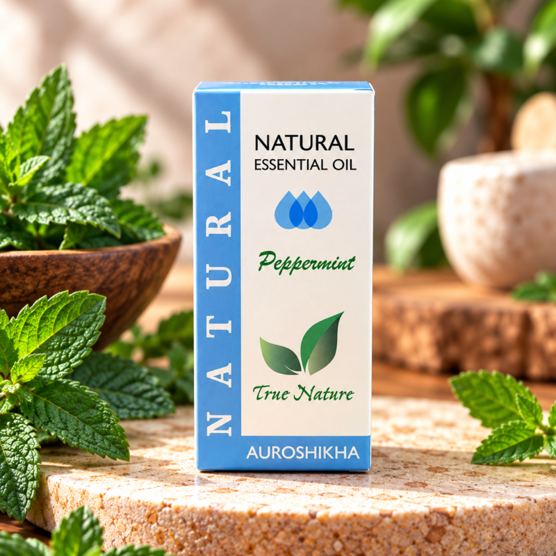 Peppermint Essential Oil (Auroshikha)