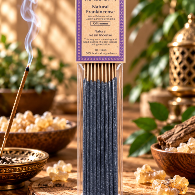 Natural Frankincense Incense (Long)