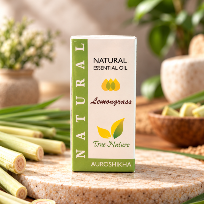 Lemongrass Essential Oil (Auroshikha)